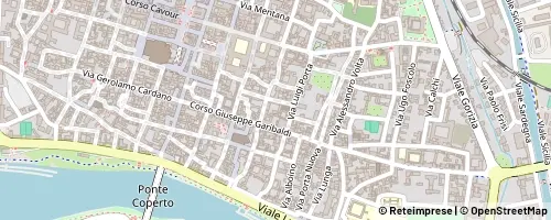 Mappa Pavia