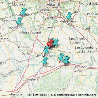 Mappa Via Villa Glori, 27100 Pavia PV, Italia (12.265)