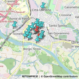 Mappa Via Villa Glori, 27100 Pavia PV, Italia (0.6025)