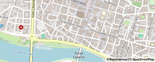 Mappa Pavia