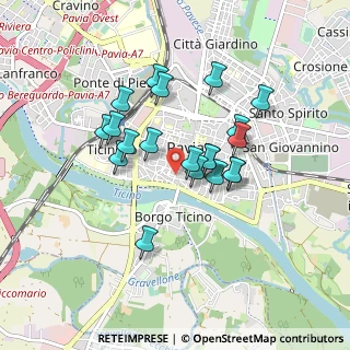 Mappa Via Cardinale Maffi, 27100 Pavia PV, Italia (0.721)