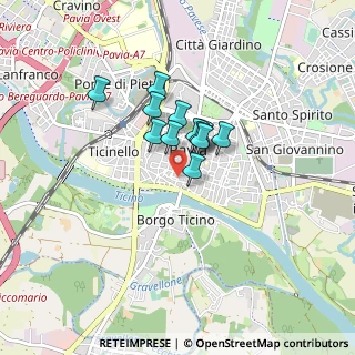 Mappa Via Cardinale Maffi, 27100 Pavia PV, Italia (0.51833)