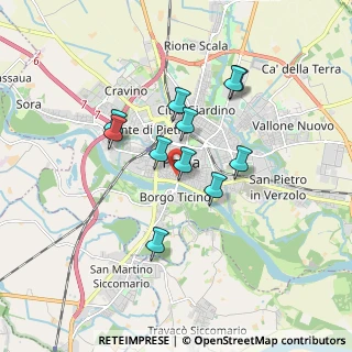 Mappa Via Cardinale Maffi, 27100 Pavia PV, Italia (1.42818)