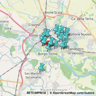 Mappa Via Cardinale Maffi, 27100 Pavia PV, Italia (1.064)