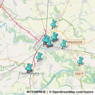 Mappa Via Cardinale Maffi, 27100 Pavia PV, Italia (2.91636)