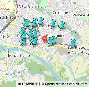 Mappa Via Paolo Frisi, 27100 Pavia PV, Italia (0.782)