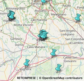 Mappa Via Paolo Frisi, 27100 Pavia PV, Italia (17.715)