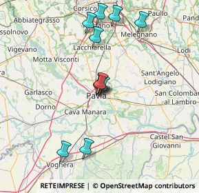 Mappa Via Paolo Frisi, 27100 Pavia PV, Italia (13.65636)