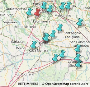 Mappa Via Paolo Frisi, 27100 Pavia PV, Italia (16.35278)