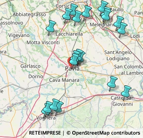 Mappa Via Santa Margherita, 27100 Pavia PV, Italia (18.4075)
