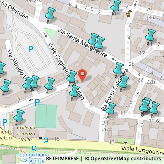 Mappa Via Santa Margherita, 27100 Pavia PV, Italia (0.0913)