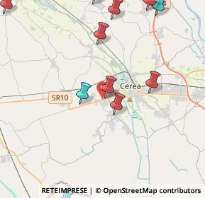 Mappa Via Venera, 37052 Casaleone VR, Italia (5.30727)