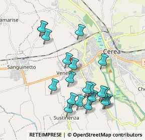 Mappa Via Venera, 37052 Casaleone VR, Italia (1.921)