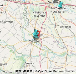 Mappa Via Folengo Teofilo, 46030 Mottella MN, Italia (33.99375)