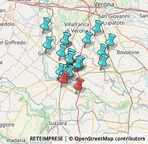 Mappa Via Folengo Teofilo, 46030 Mottella MN, Italia (9.1455)