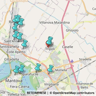 Mappa Via Folengo Teofilo, 46030 Mottella MN, Italia (2.63538)