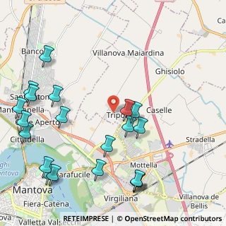 Mappa Via Folengo Teofilo, 46030 Mottella MN, Italia (2.702)