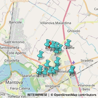 Mappa Via Folengo Teofilo, 46030 Mottella MN, Italia (1.75235)