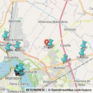 Mappa Via Folengo Teofilo, 46030 Mottella MN, Italia (3.458)