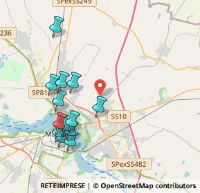 Mappa Via Folengo Teofilo, 46030 Mottella MN, Italia (4.06923)