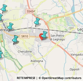 Mappa Viale dell'Agricoltura, 37045 Legnago VR, Italia (3.34909)