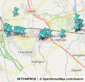 Mappa Viale dell'Agricoltura, 37045 Legnago VR, Italia (2.308)