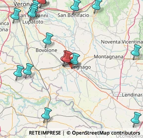 Mappa Viale dell'Agricoltura, 37045 Legnago VR, Italia (21.47611)