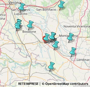 Mappa Viale dell'Agricoltura, 37045 Legnago VR, Italia (14.94857)
