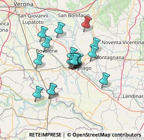 Mappa Viale dell'Agricoltura, 37045 Legnago VR, Italia (9.80056)