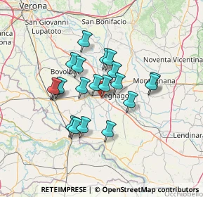 Mappa Viale dell'Agricoltura, 37045 Legnago VR, Italia (10.801)