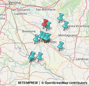 Mappa Viale dell'Agricoltura, 37045 Legnago VR, Italia (9.61769)