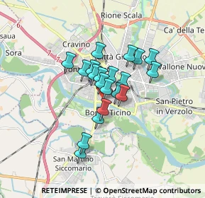 Mappa Via Regno Italico, 27100 Pavia PV, Italia (1.1285)