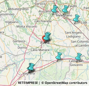 Mappa Via Regno Italico, 27100 Pavia PV, Italia (17.35083)