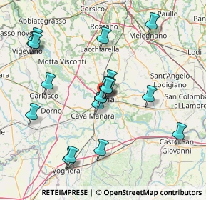 Mappa Via Regno Italico, 27100 Pavia PV, Italia (15.30167)