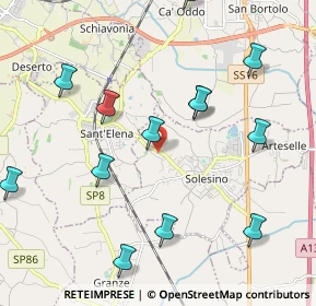 Mappa Via 4 Novembre, 35047 Solesino PD, Italia (2.33308)