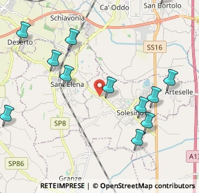 Mappa Via 4 Novembre, 35047 Solesino PD, Italia (2.44417)