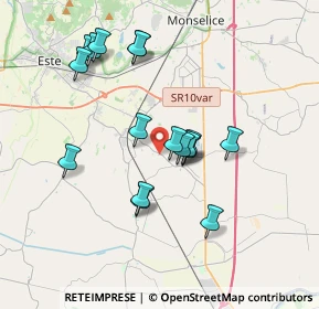 Mappa Via 4 Novembre, 35047 Solesino PD, Italia (3.35882)