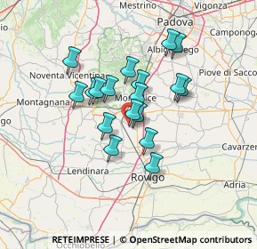 Mappa Via 4 Novembre, 35047 Solesino PD, Italia (10.40611)