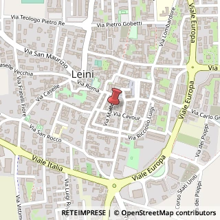 Mappa Via Maffei, 4, 10040 Leini, Torino (Piemonte)