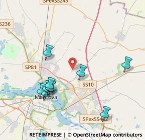 Mappa Via Fossamana, 46030 Mottella MN, Italia (5.28923)