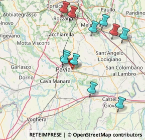 Mappa Strada Bellingera, 27100 Pavia PV, Italia (16.09273)