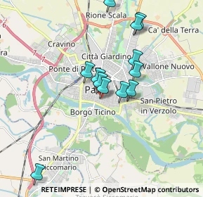 Mappa Via Antonio Mantovani, 27100 Pavia PV, Italia (1.59083)