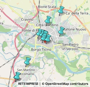 Mappa Via Antonio Mantovani, 27100 Pavia PV, Italia (1.57333)