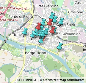 Mappa Via Antonio Mantovani, 27100 Pavia PV, Italia (0.5275)