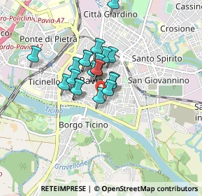 Mappa Via Antonio Mantovani, 27100 Pavia PV, Italia (0.5725)