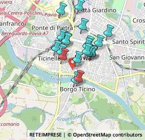 Mappa Piazza San Teodoro, 27100 Pavia PV, Italia (0.6745)