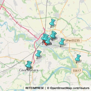 Mappa Piazza San Teodoro, 27100 Pavia PV, Italia (2.93455)