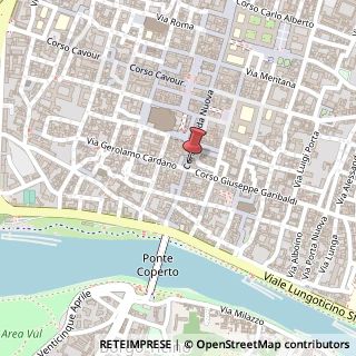 Mappa Corso Strada Nuova, 21, 27100 Pavia, Pavia (Lombardia)