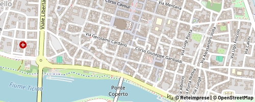 Mappa Pavia