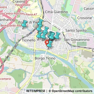 Mappa SI RICEVE PREVIO APPUNTAMENTO, 27100 Pavia PV, Italia (0.515)